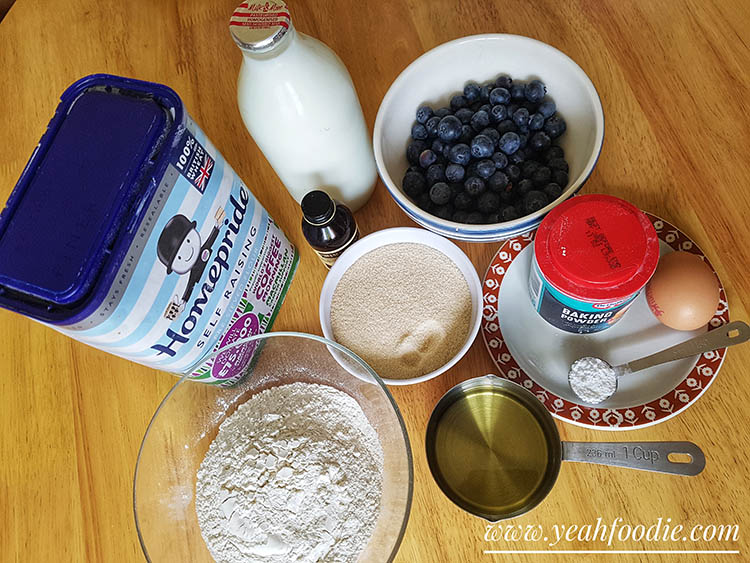 Yummy Blueberry Muffin Recipe 