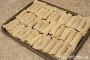 Tasty Homemade Crispy Pork Spring Rolls Recipe