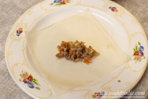 Tasty Homemade Crispy Pork Spring Rolls Recipe